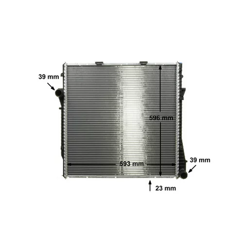 Chladič motora CR 567 000P /MAHLE/ - obr. 9