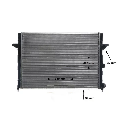 Chladič motora CR 640 000S /MAHLE/ - obr. 11