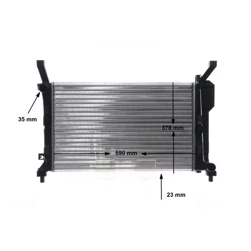 Chladič motora CR 660 000S /MAHLE/ - obr. 20