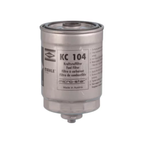 Palivový filter KC 104 /MAHLE/ - obr. 3