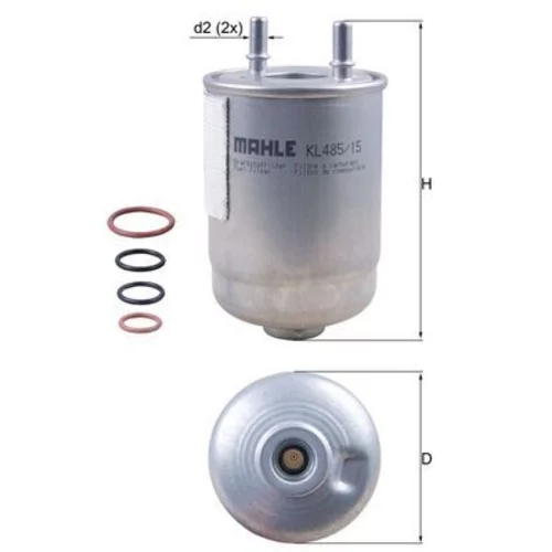 Palivový filter MAHLE KL 485/15D