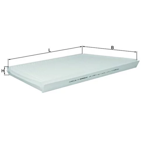 Filter vnútorného priestoru LA 129/1 /MAHLE/ - obr. 2