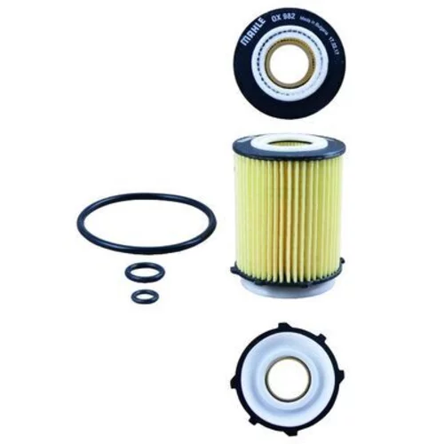 Olejový filter OX 982D /MAHLE/ - obr. 3