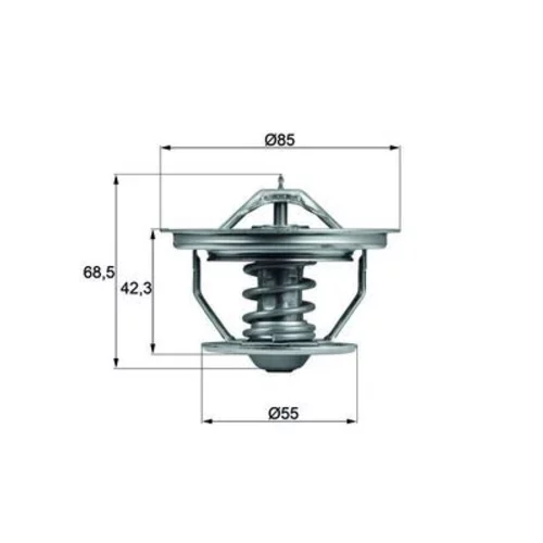 Termostat chladenia MAHLE TX 57 79