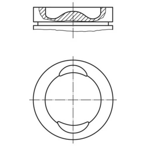 Piest MAHLE 004 10 00