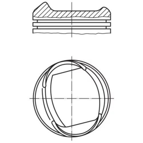 Piest MAHLE 013 38 01