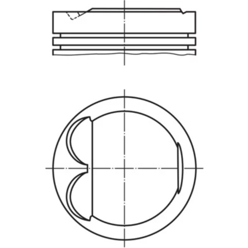 Piest 082 67 01 /MAHLE/ - obr. 1