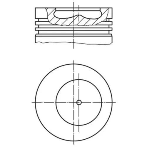 Piest MAHLE 101 87 00