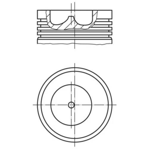 Piest MAHLE 151 35 01