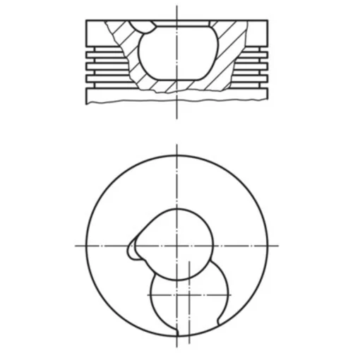 Piest 228 05 00 /MAHLE/ - obr. 1