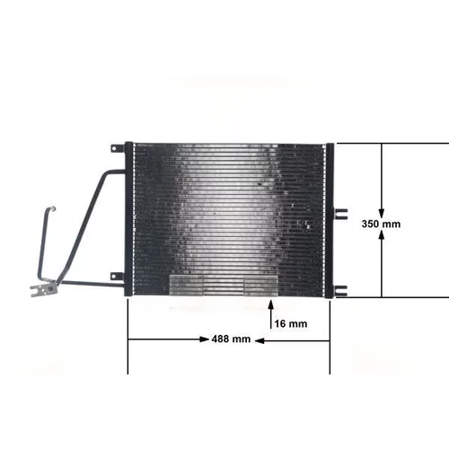 Kondenzátor klimatizácie AC 226 000S /MAHLE/ - obr. 11