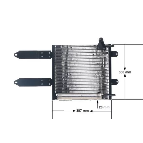 Kondenzátor klimatizácie AC 286 000S /MAHLE/ - obr. 10