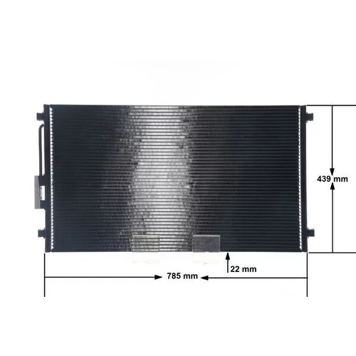 Kondenzátor klimatizácie AC 331 000S /MAHLE/ - obr. 12