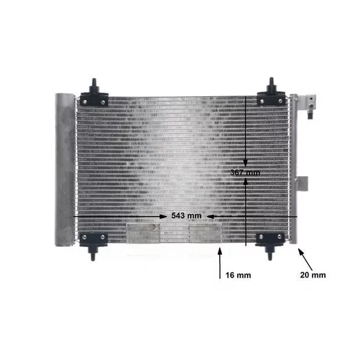 Kondenzátor klimatizácie AC 350 000S /MAHLE/ - obr. 12