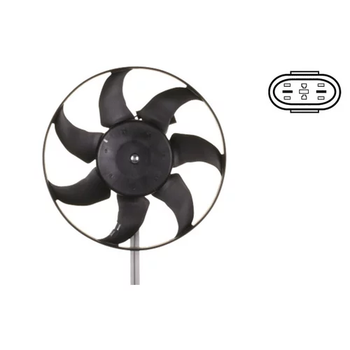 Ventilátor chladenia motora MAHLE CFF 19 000S