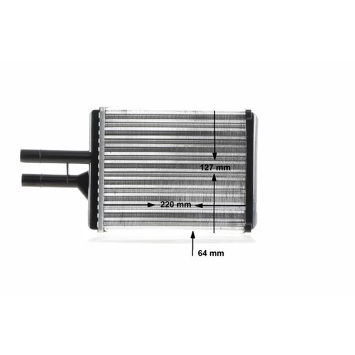 Chladič plniaceho vzduchu CI 56 000S /MAHLE/ - obr. 13