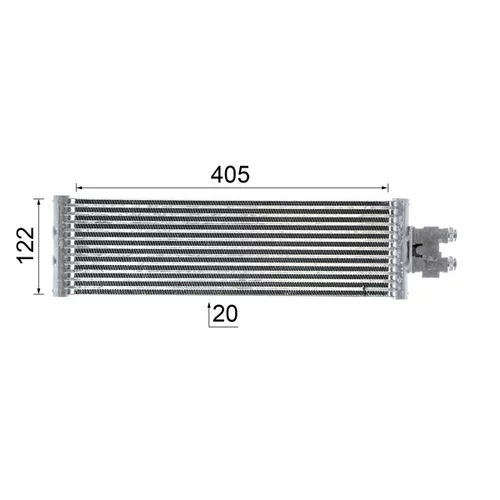 Chladič oleja automatickej prevodovky CLC 64 000P /MAHLE/ - obr. 11