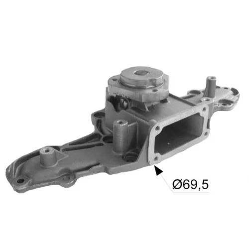 Vodné čerpadlo, chladenie motora MAHLE CP 193 000S
