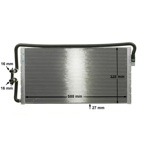 Nízkoteplotný chladič, chladič turbodúchadla CR 1044 000P /MAHLE/ - obr. 10