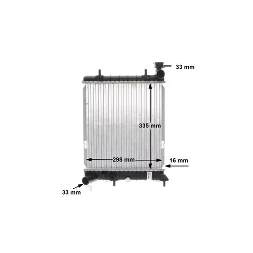 Chladič motora CR 1281 001S /MAHLE/ - obr. 16