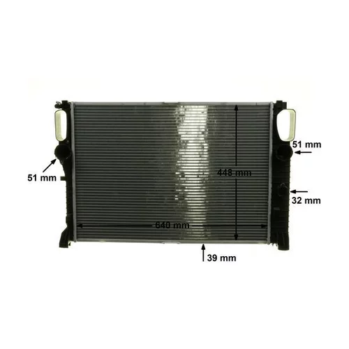Chladič motora CR 1480 000S /MAHLE/ - obr. 8