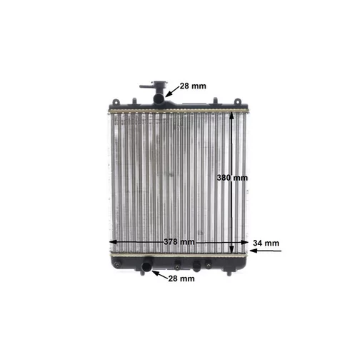 Chladič motora CR 1514 000S /MAHLE/ - obr. 18