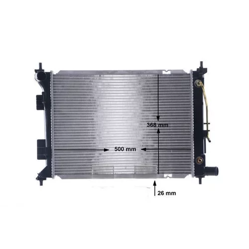 Chladič motora MAHLE CR 2102 000S