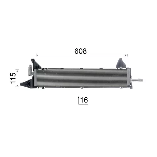 Chladič motora CR 2636 000P /MAHLE/ - obr. 10