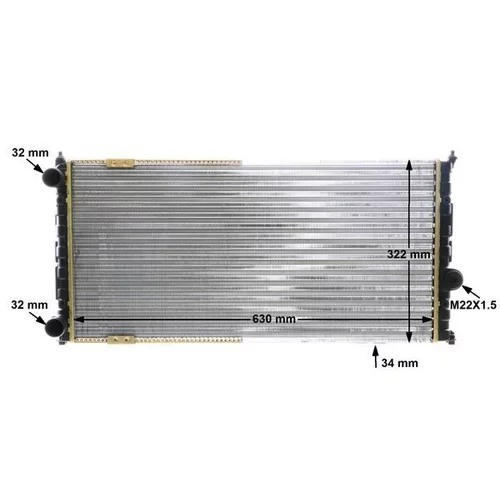Chladič motora CR 363 000S /MAHLE/ - obr. 16
