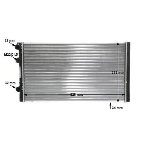 Chladič motora CR 401 000S /MAHLE/ - obr. 10