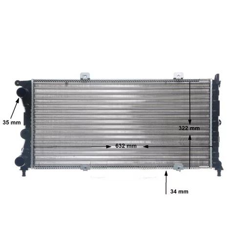 Chladič motora CR 489 000S /MAHLE/ - obr. 11