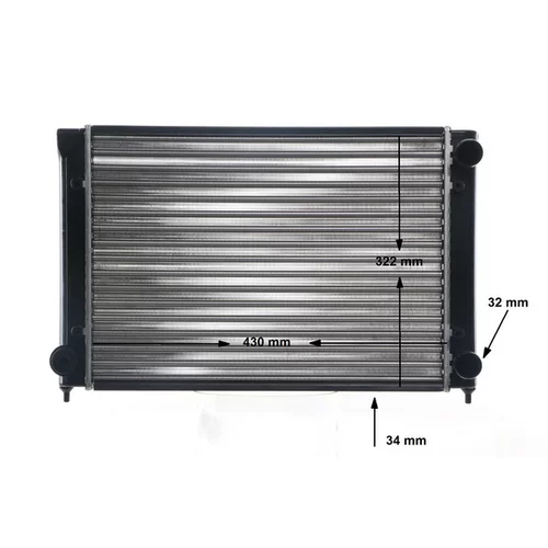 Chladič motora CR 516 000S /MAHLE/ - obr. 16