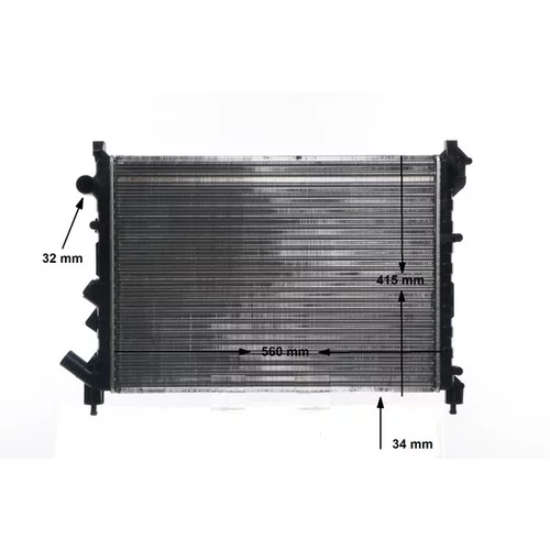 Chladič motora CR 610 000S /MAHLE/ - obr. 20