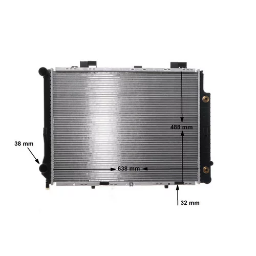 Chladič motora CR 634 000S /MAHLE/ - obr. 21