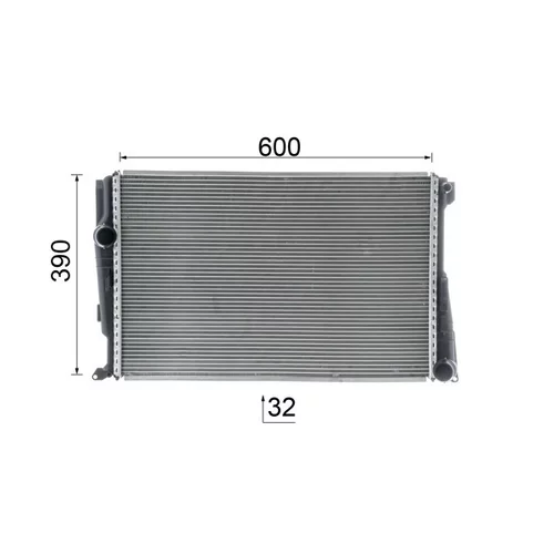 Chladič motora CR 877 000P /MAHLE/ - obr. 11