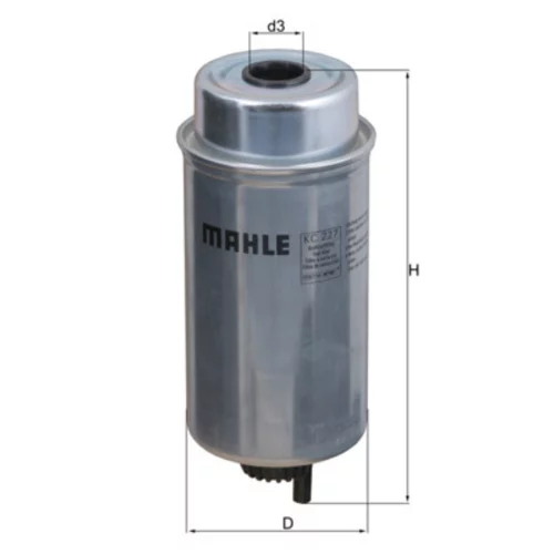 Palivový filter KC 227 /MAHLE/ - obr. 2