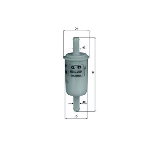 Palivový filter MAHLE KL 97 OF
