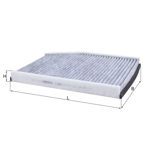 Filter vnútorného priestoru LAK 1288 /MAHLE/ - obr. 2