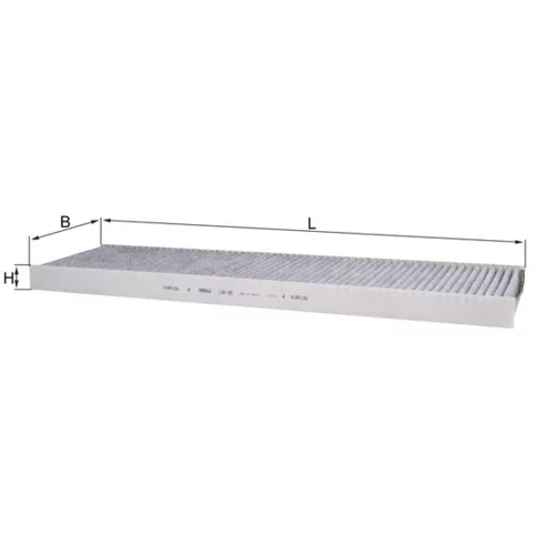 Filter vnútorného priestoru LAK 85 /MAHLE/ - obr. 2