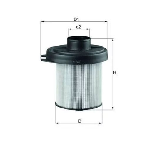 Vzduchový filter MAHLE LX 291