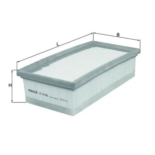 Vzduchový filter LX 4149 /MAHLE/