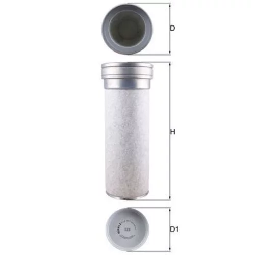 Filter sekundárneho vzduchu MAHLE LXS 361