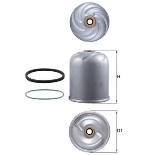 Olejový filter OZ 1D /MAHLE/ - obr. 1