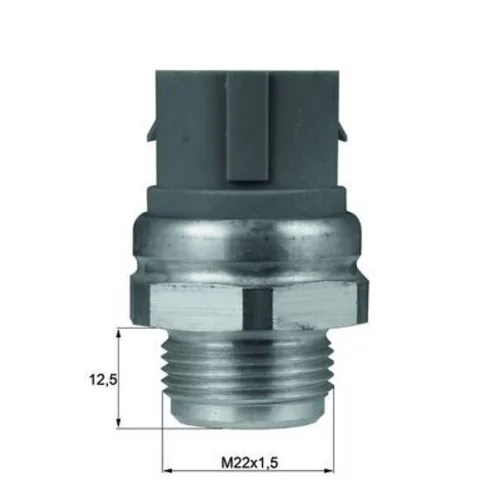 Teplotný spínač ventilátora chladenia MAHLE TSW 48D