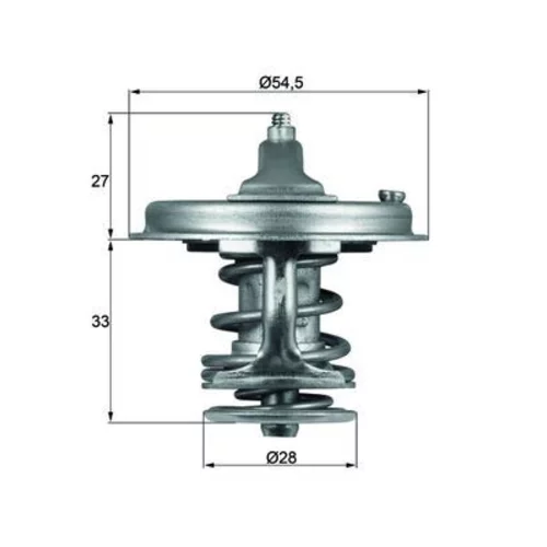 Termostat chladenia MAHLE TX 78 83