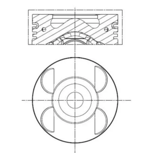 Piest MAHLE 001 PI 00105 000