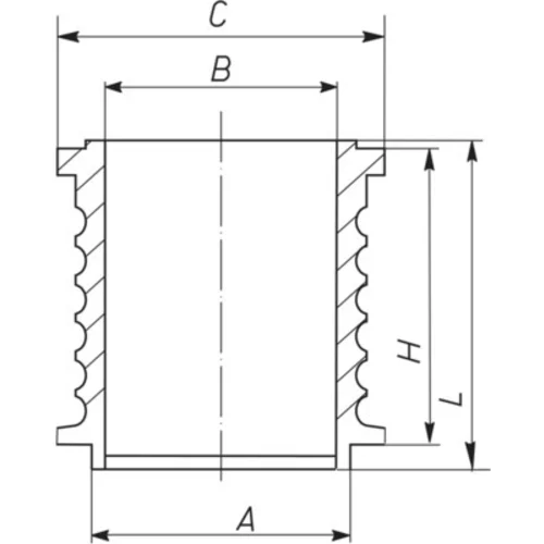 Vložka valcov 004 WR 06 01 /MAHLE/ - obr. 1