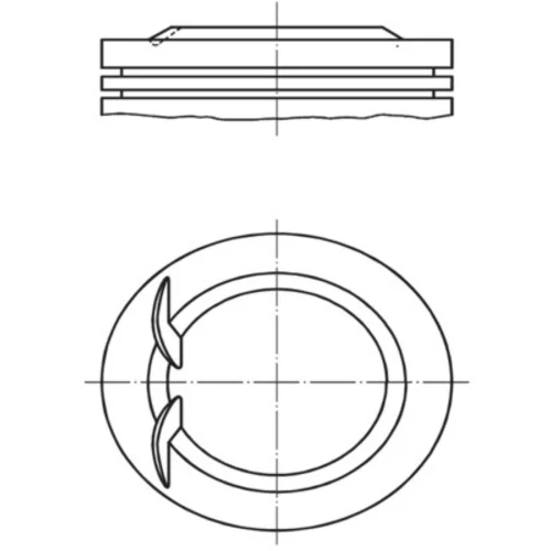 Piest 011 02 00 /MAHLE/ - obr. 1