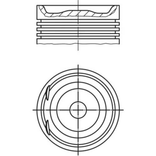 Piest 012 20 00 /MAHLE/ - obr. 1
