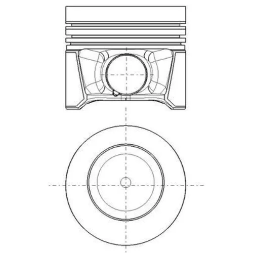 Piest MAHLE 028 PI 00179 000